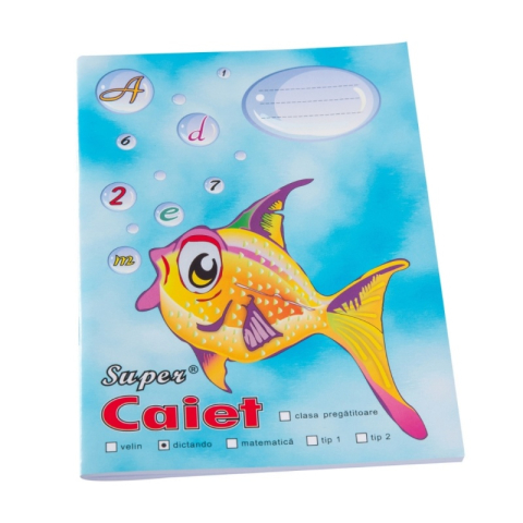 Caiete - Caiet Pestisor Dictando A5, 48 File