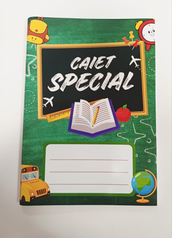 Birotică și Papetărie - Caiet special linii mari A5 hartie de 70g 48 de pagini dictando