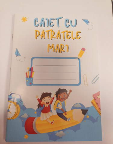 Rechizite Școlare - Caiet special PATRATELE MARI-48file1mate/1velin