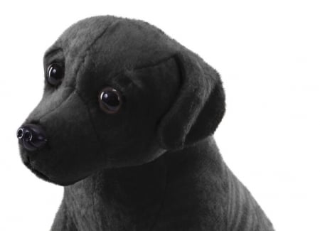 Caine de salvare cu sunet LABRADOR NEGRU - Jucarie Plus Wild Republic 14 cm [1]