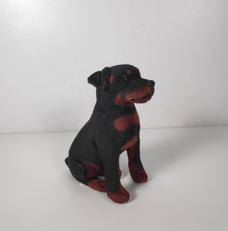 Caine de salvare cu sunet ROTTWEILER - Jucarie Plus Wild Republic 14 cm [1]