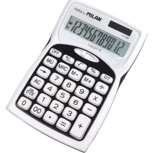 Birotică și Papetărie - Calculator 12 dg milan 152012  (din care timbru verde 0,15 ron)