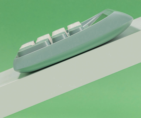 Calculator 12 dig retro m36 verde deli [2]