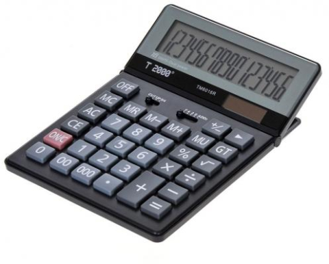 Birotică și Papetărie - Calculator 16 digiti ecran rabatabil T 2000