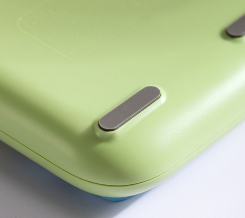 Calculator birou 10dig taste multicolore verde deli [4]