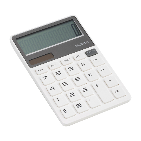 Calculator birou 12 dig alb nusign deli [1]
