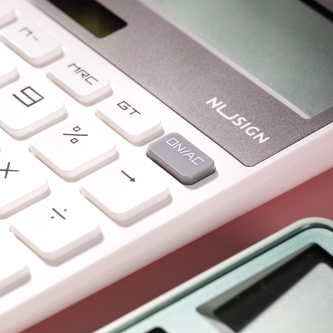 Calculator birou 12 dig alb nusign deli [3]