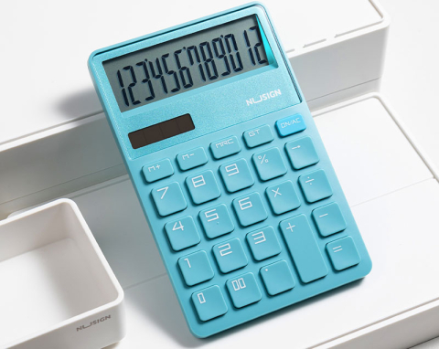 Calculator birou 12 dig bleu nusign deli [3]
