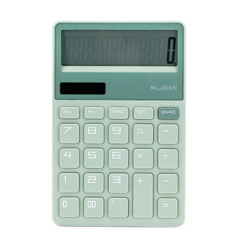 Birotică și Papetărie - Calculator birou 12 dig vernil nusign deli