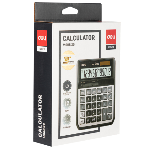 Calculator birou 12dig m00820 deli [2]