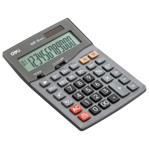 Birotică și Papetărie - Calculator birou 12dig metal 1629 deli
