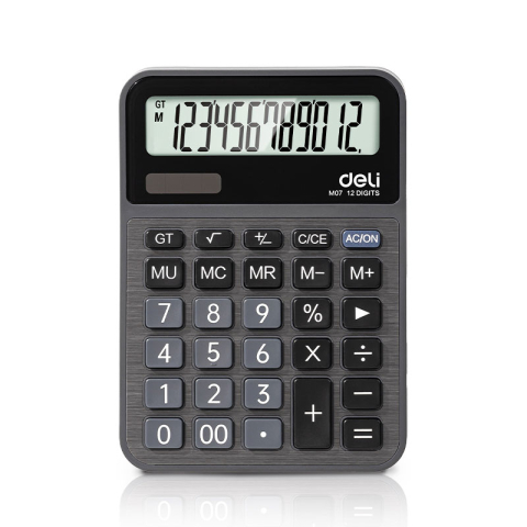 Birotică și Papetărie - Calculator birou 12dig metal m07 deli