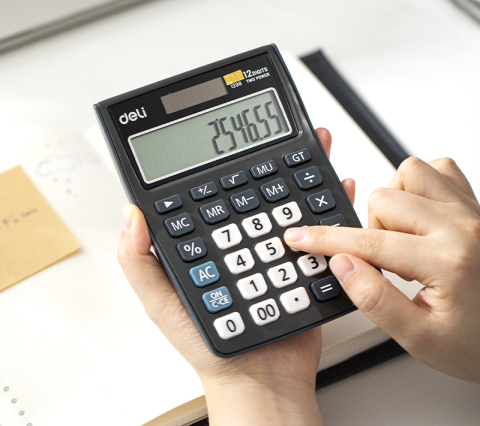 Calculator birou 12dig negru 1238 deli [1]