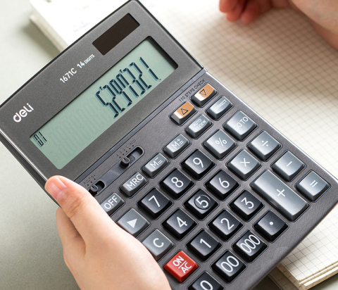 Calculator birou 14dig 1671c deli [1]