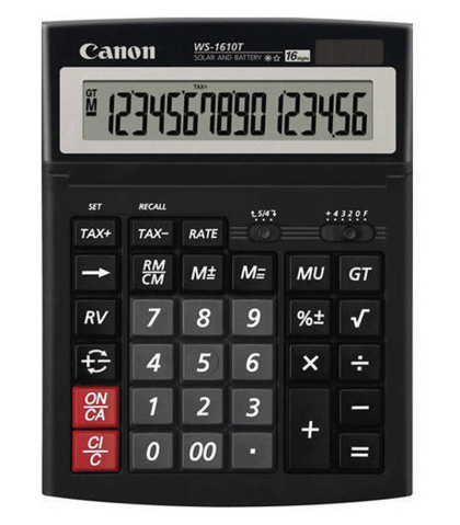 Birotică și Papetărie - Calculator birou 16dig ws1610t canon