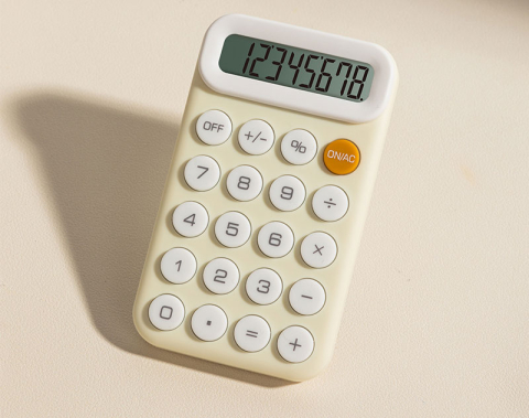 Calculator buzunar 8dig m10 bleu deli [3]