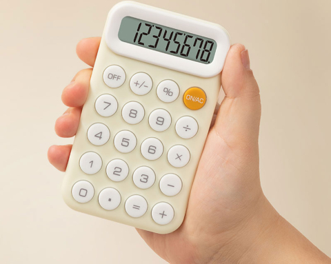 Calculator buzunar 8dig m10 roz deli [1]