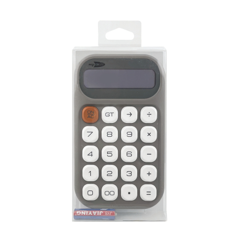 Calculator de birou, 12 Cifre, 9.3 x 16 cm, 3 culori disponibile (blister), copii varsta 6 ani+,8 ani+ [3]