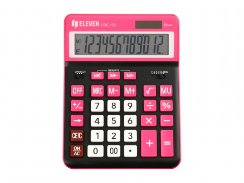 Birotică și Papetărie - Calculator de birou 12 digiți, 206 x 155 x 35 mm, Eleven CDC120