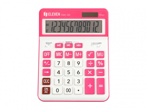 Birotică și Papetărie - Calculator de birou 12 digiți, 206 x 155 x 35 mm, Eleven CDC120