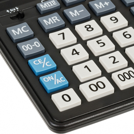Calculator de birou 14 digiti, 205 x 155 x 35 mm, Eleven CDB1401-BK [2]