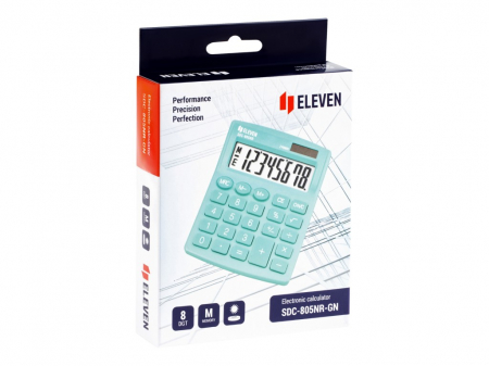 Calculator de birou 8 digiti , 120 x 105 x 21 mm, Eleven SDC-805 [5]