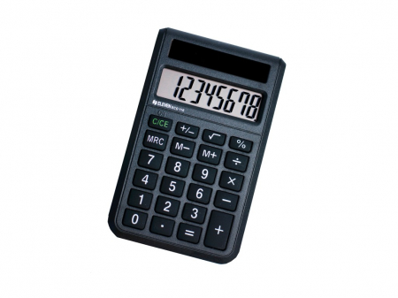 Birotică și Papetărie - Calculator de buzunar ECO 8 digiti, 60 x 97,5 x 11,5 mm, Eleven ECO 110