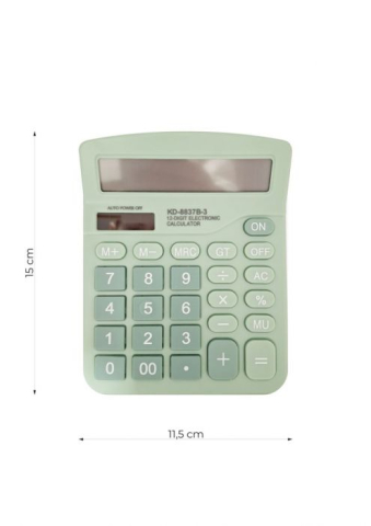 Birotică și Papetărie - Calculator Kadio 12 digiti culori pastel KD-8837B-3