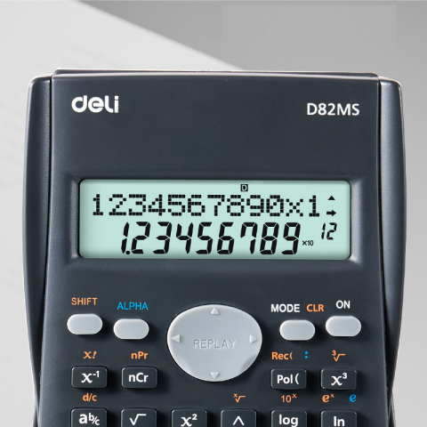 Calculator stiintific 12dig 240f 82ms deli [1]