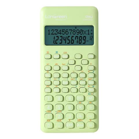 Birotică și Papetărie - Calculator stiintific 12dig 240f vernil longreen plastic reciclat deli