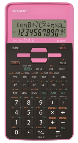 Birotică și Papetărie - Calculator Stiintific SHARP EL531 ROZ 273 Functii