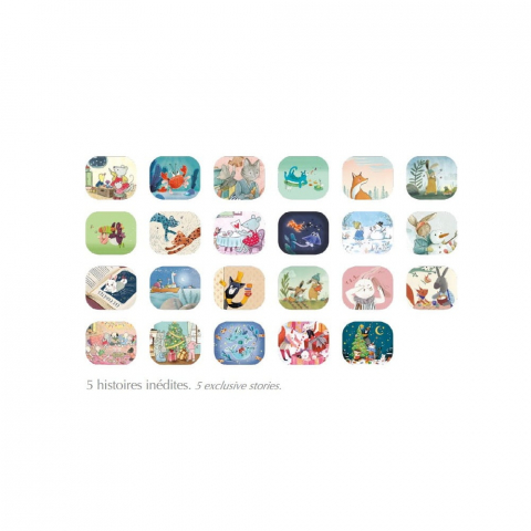 Calendar de Advent Lanterna si 23 de discuri cu povesti Big Family, Moulin Roty, varsta 3 - 6 ani, Baiat, Fata [1]