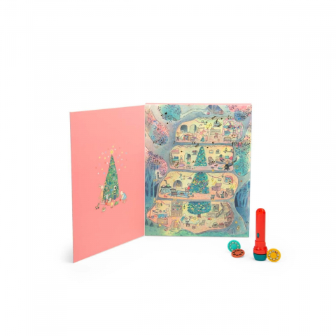 Calendar de Advent Lanterna si 23 de discuri cu povesti Big Family, Moulin Roty, varsta 3 - 6 ani, Baiat, Fata [2]