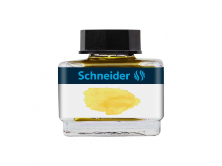 Birotică și Papetărie - Schneider - Calimara Cerneala Pastel 15ml Schneider, Lemon- Micostore.ro