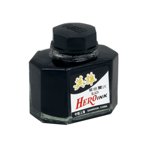 Calimara cu cerneala Grand Hero Ink 160-1001, cerneala neagra, 50ml [1]
