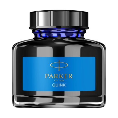 Rezerve Pixuri, Mine si Patroane de Cerneala - Calimara cu cerneala Parker Quink S0037480, cerneala albastra, 57ml