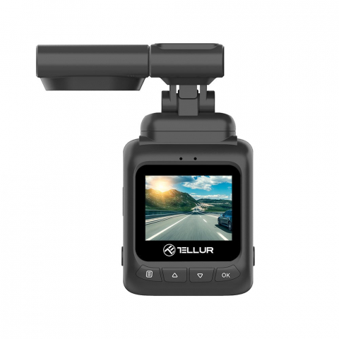 Cameră auto Tellur Dash Patrol DC2, FullHD 1080P, GPS, Black [1]