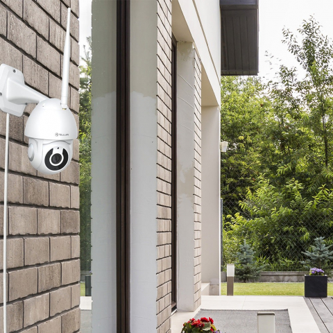 Cameră exterior WiFi Tellur Smart, 3MP, UltraHD, Autotracking, PTZ, Alb [5]