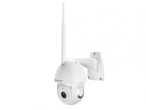 Camere web - Cameră exterior WiFi Tellur Smart, 3MP, UltraHD, Autotracking, PTZ, Alb