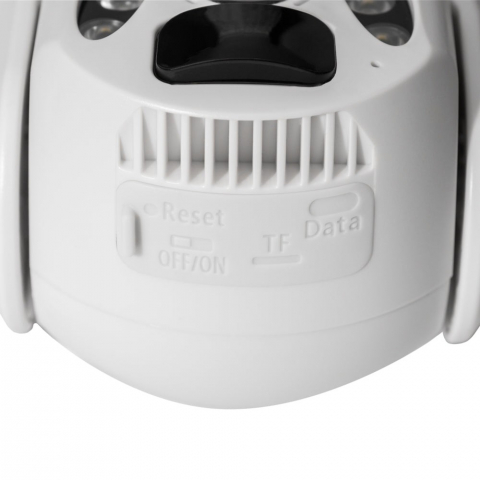 Cameră solară WiFi Tellur Smart, P&T, 3MP, 2K UltraHD, PIR, panou solar 20W, Alb [10]