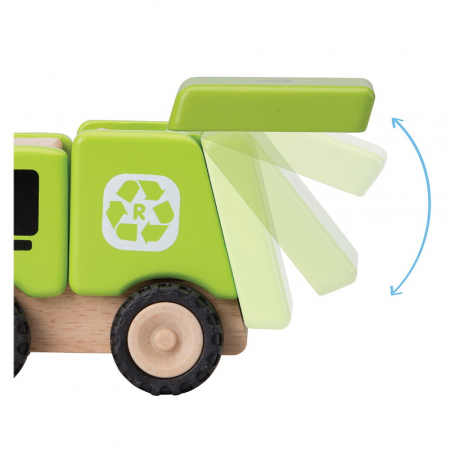 Camion de gunoi din lemn, Wonderworld [2]