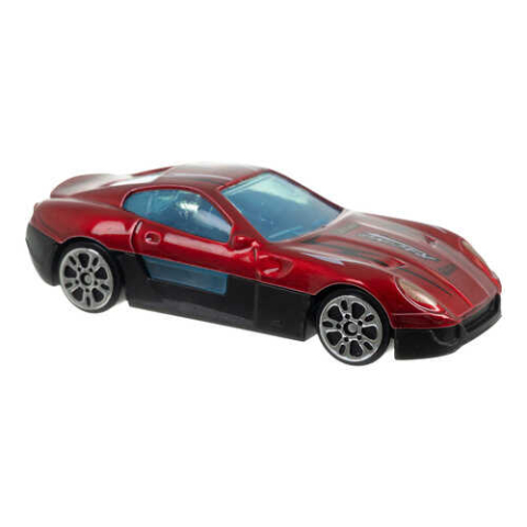 Camion de jucarie, Circuit cu 6 masinute metalice, Pista auto, Tobogan, 90.5 x 57 x 10cm [10]