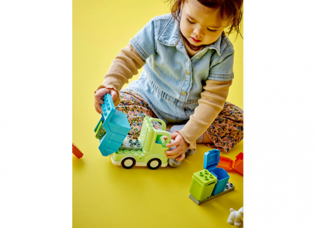 LEGO® DUPLO - Camion de reciclare 10987, 15 piese, varsta de la 2 ani la 4 ani [7]
