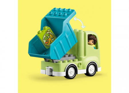LEGO® DUPLO - Camion de reciclare 10987, 15 piese, varsta de la 2 ani la 4 ani [1]