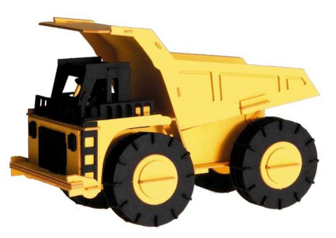 Jucării și Jocuri pentru copii - Camion, macheta 3D Fridolin Adult, Baiat, Fata, varsta +9 ani