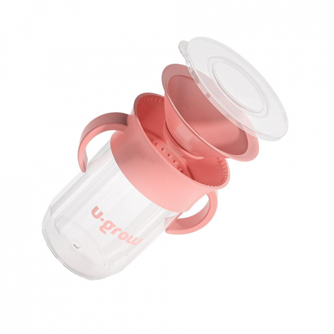 Cana 360 grade cu manere, roz, u-grow [1]