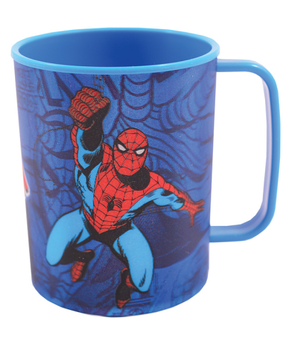Rechizite Școlare - Cana plastic 325 ml spiderman comics pigna
