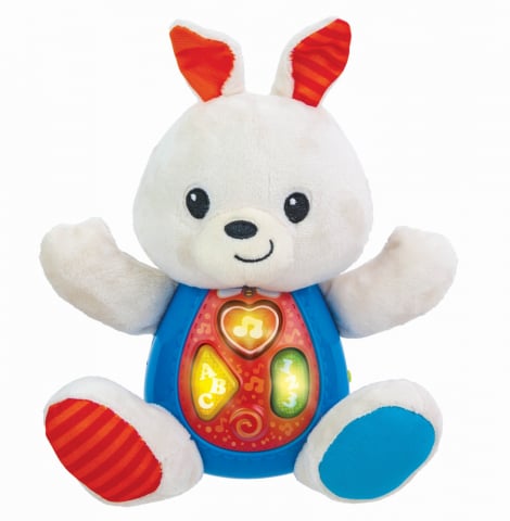 Canta si invata cu iepurasul bouncy pentru bebelusi, winfun, varsta de la 3 luni la 2 ani [1]