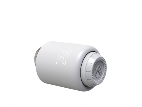 Accesorii IT - Cap termostatic WiFi Tellur Smart, RVSH1, LED, Alb
