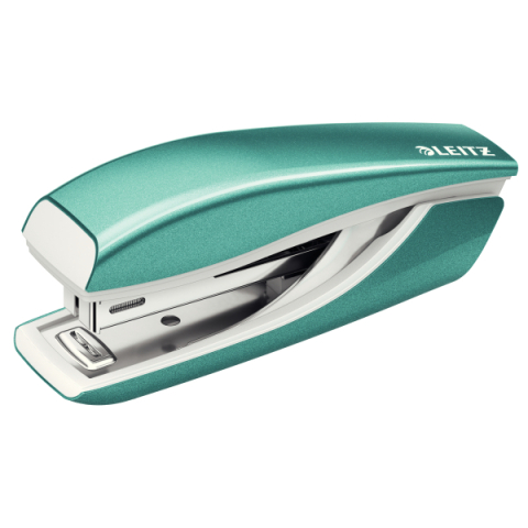 Articole pentru birou - Capsator 10 coli nr 10 model mini 5528 turcoaz wow leitz